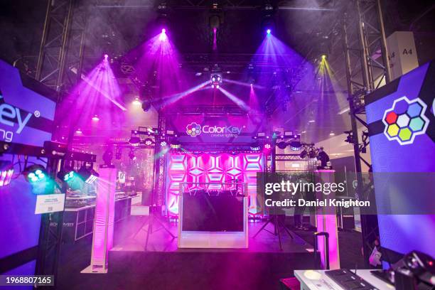 Equipment during The NAMM Show at Anaheim Convention Center on January 28, 2024 in Anaheim, California.