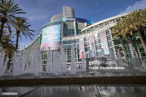 General view of the atmosphere during The NAMM Show at Anaheim Convention Center on January 28, 2024 in Anaheim, California.