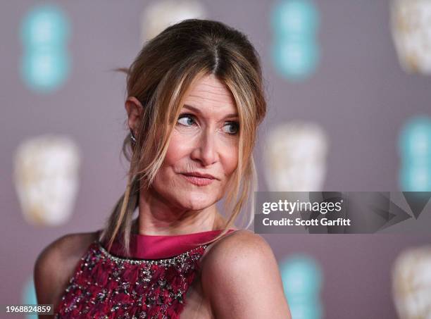 Laura Dern, EE British Academy Film Awards 2020..Date: Sunday 2 February 2020..Venue: Royal Albert Hall, Kensington Gore, South Kensington,...