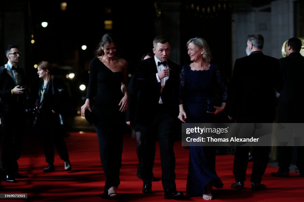 EE British Academy Film Awards Dinner & After Party.Date: Sunday 2 February 2020.Venue: The Great Room & Ballroom, Grosvenor House Hotel, Park Lane, London.-.Area: Arrivals Reportage