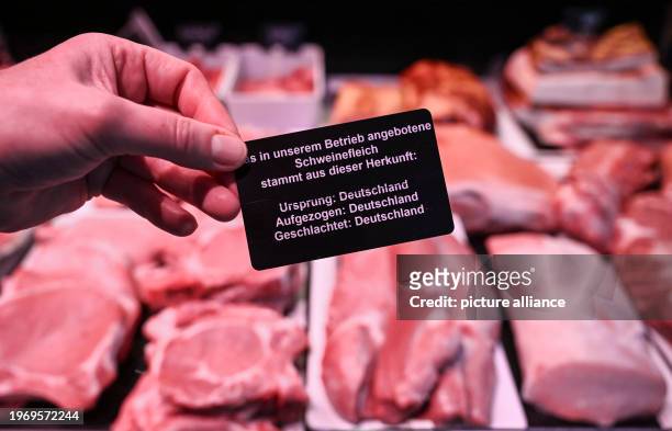 February 2024, Berlin: Fleischerei Mischke has labeled its meat products with the new mandatory indications of origin for meat products. From...