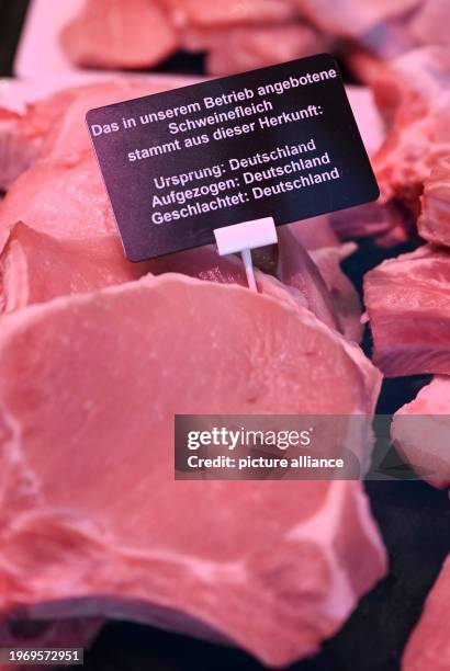 February 2024, Berlin: Fleischerei Mischke has labeled its meat products with the new mandatory indications of origin for meat products. From...