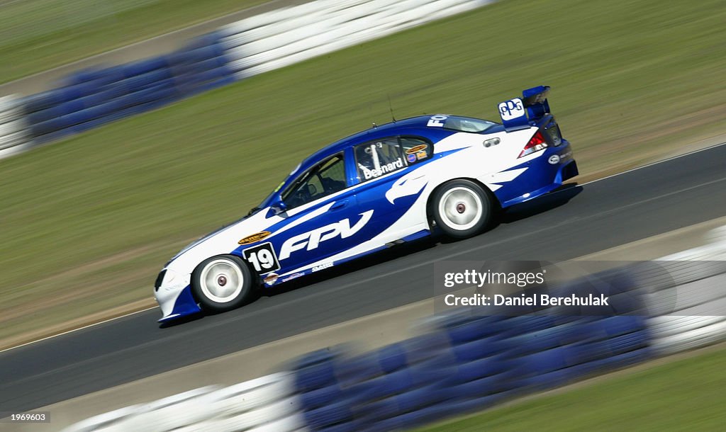 David Besnard Racing David Besnard of the Ford Performance Racing team in action during ...