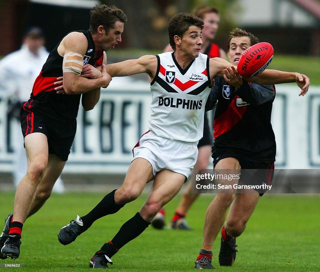 Andrew Shipp #3 for Frankston in action