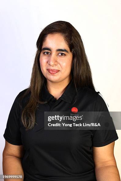 Pakistan Rimsha Azlan Rimsha Ijaz of Pakistan poses for a portrait prior to The Women's ...