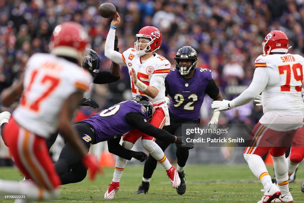 AFC Championship - Kansas City Chiefs v Baltimore Ravens