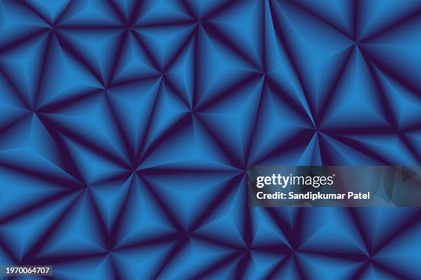 vector polygon abstract polygonal geometric triangle background - ice cube stock illustrations
