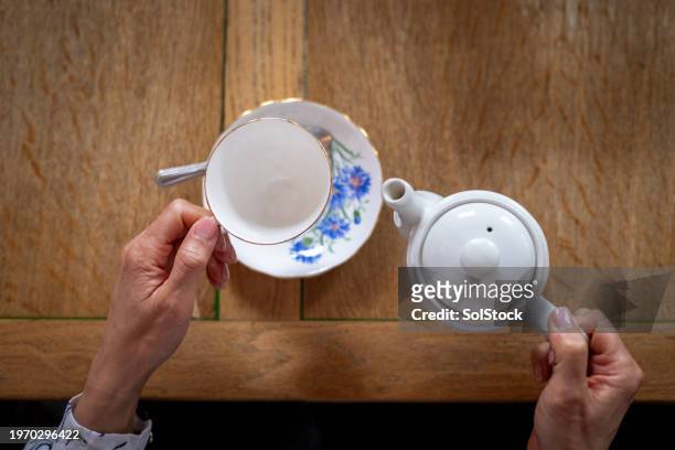 ready for a cup of tea - china stock pictures, royalty-free photos & images