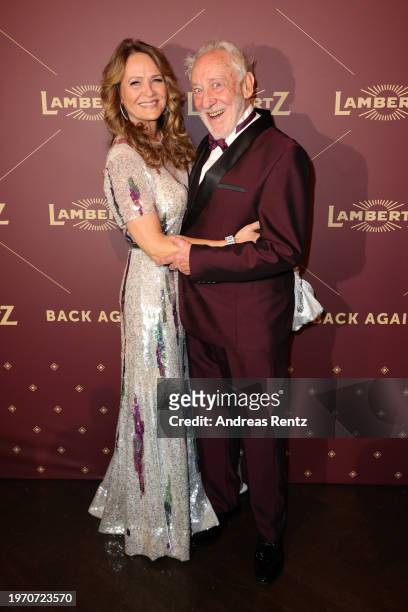 Christiane Zander and Dieter Hallervorden attend the Lambertz Monday Night 2024 on January 29, 2024 in Cologne, Germany.