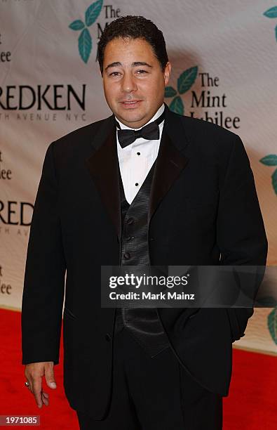 New York Police Officer Daniel Rodriquez arrives for the "7th Annual Mint Jubilee Gala" May 2, 2003 at the Kentucky International Convention Center...
