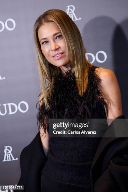 Carla Pereyra attends the "Rhudo" restaurant opening photocall on January 29, 2024 in Madrid, Spain.