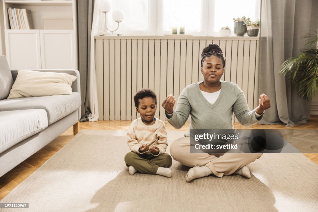 Bonding with baby son