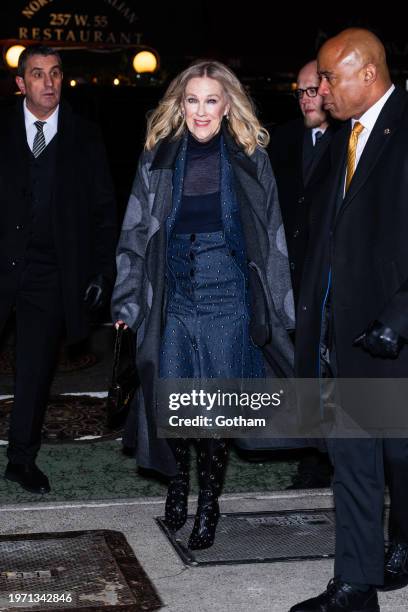 Catherine O'Hara attends a screening of 'Argylle' in Midtown on January 29, 2024 in New York City.