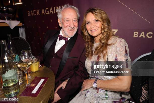 Christiane Zander and Dieter Hallervorden attend the Lambertz Monday Night 2024 on January 29, 2024 in Cologne, Germany.