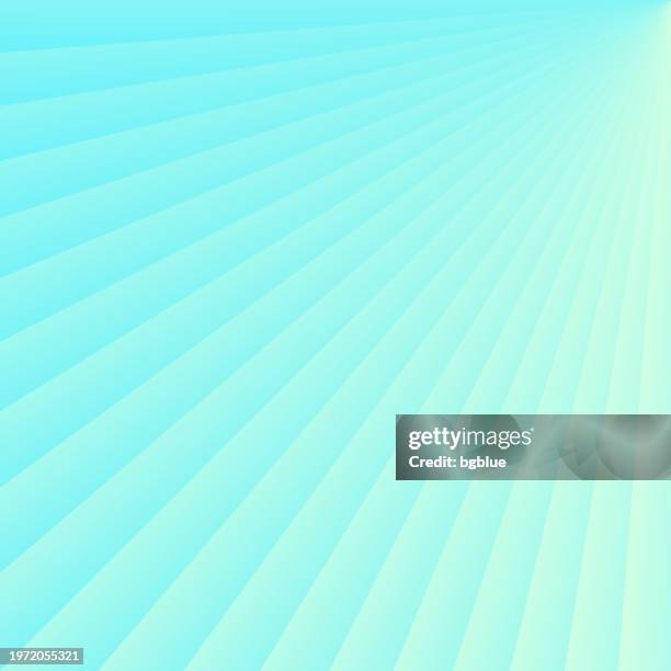 abstract design with light rays and blue circular gradient - trendy background - turquoise background stock illustrations