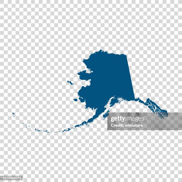 Vector Alaska State Map Alaska Map High-Res Vector Graphic - Getty Images