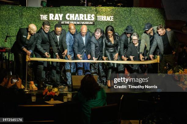 Rita George, John Burk, Yakub Hazzard, Clarence Daniels, Wes Coleman, Michael Sticka, Valerie Ervin, Jimmy Jam, Tammy Hurt, Harvey Mason Jr, and Tim...