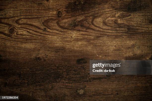 dark old wood texture - madeira imagens e fotografias de stock