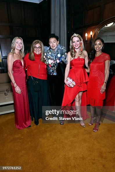 Andy Yu Marie Holmsten, Fern Mallis, Andy Yu, Katherine Boulud and Angelina ...