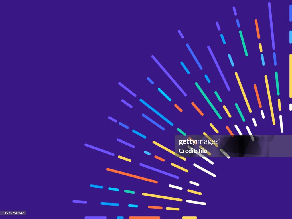 Zoom New Excitement Lines Out Background