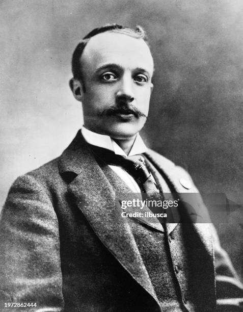 portrait of common people from 1894: george pangalo, turkish from smyrna (izmir) - turkish people stock illustrations