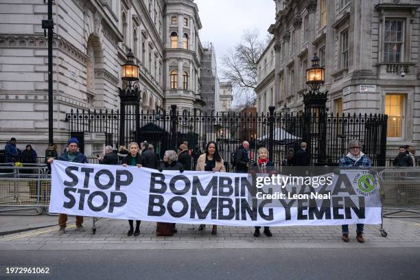 Stop the War Coalition co-Chair Shelly Asquith , British political activist Lindsey German , independent MP for Leicester East Claudia Webbe , and...
