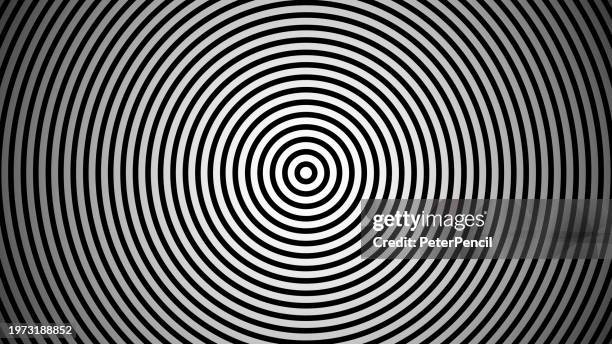 Hypnosis Pattern Rings Hypnotic Rings Vector Stock Illustration Hypnosis High-Res Vector ...