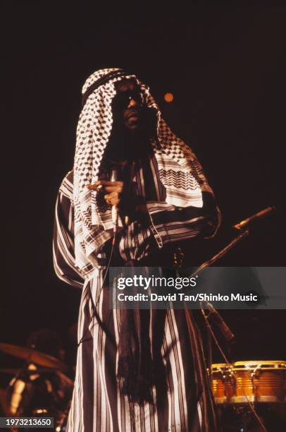 Peter Tosh performs at Madison Square Garden in New York, 22nd of September 1979.