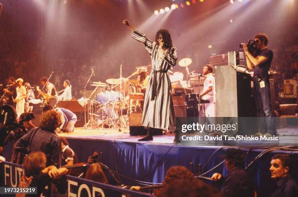 Peter Tosh performs at Madison Square Garden in New York, 22nd of September 1979.