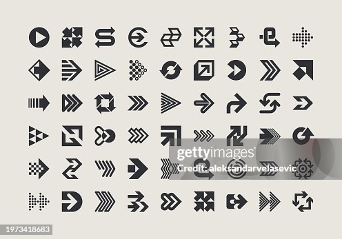 Arrow Icons Design Elements Collection Arrow Icons Design Elements Collection