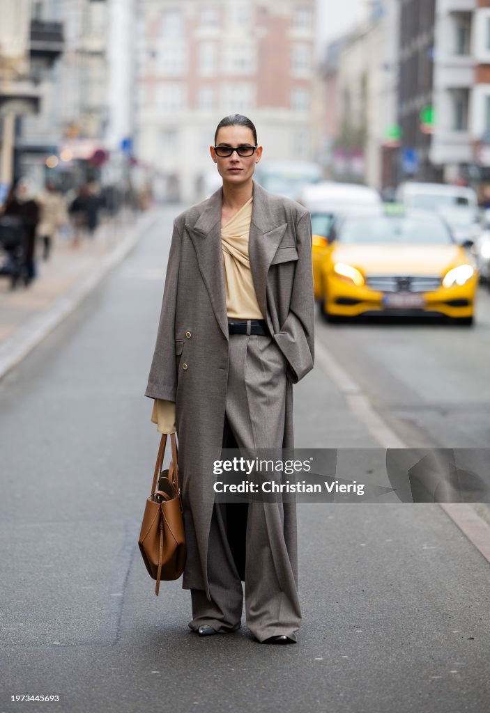 Street Style - Day 2 - Copenhagen Fashion Week AW24