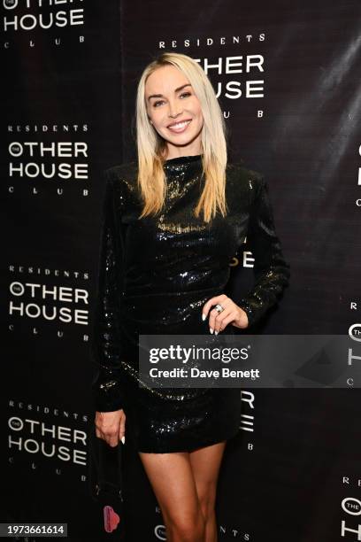 Noelle Reno attends the launch of The Other House South Kensington's "House Blend" with a House Party hosted by DJ Fat Tony on February 2, 2024 in...