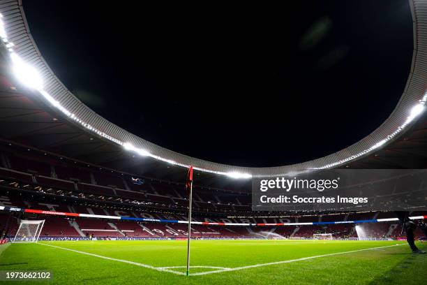 Civitas Metropolitano Stadium of Atletico Madrid during the Spanish Copa del Rey match between Atletico Madrid v Sevilla at the Civitas Metropolitano...