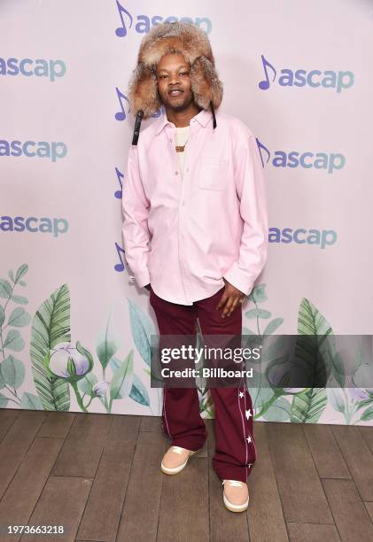 The Chicago Kid at the ASCAP Grammy Brunch in the Garden held at the Four Seasons Hotel Los Angeles At Beverly Hills on February 2, 2024 in Los...