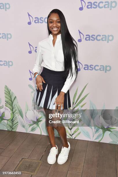 Mocha at the ASCAP Grammy Brunch in the Garden held at the Four Seasons Hotel Los Angeles At Beverly Hills on February 2, 2024 in Los Angeles,...