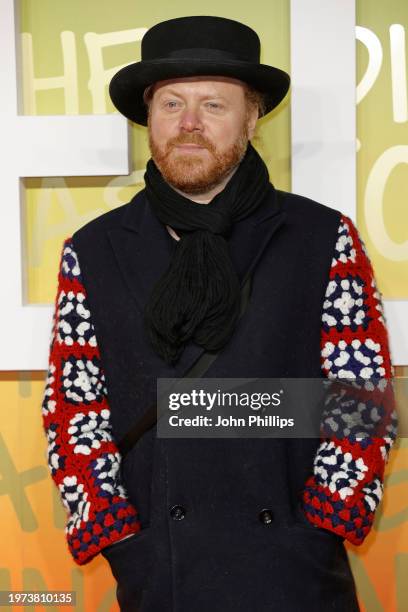Leigh Francis attends the UK Premiere of "Bob Marley: One Love" at the BFI IMAX Waterloo on January 30 in London, England.