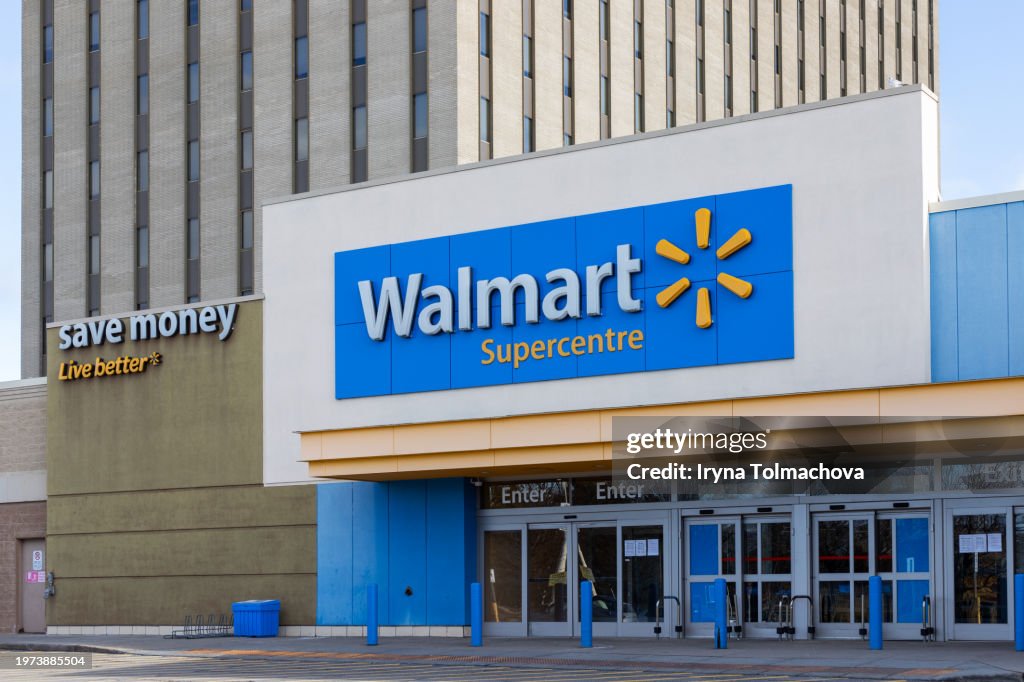 Walmart Front Walmart Retail Store Entrance High-Res Stock Photo - Getty Images
