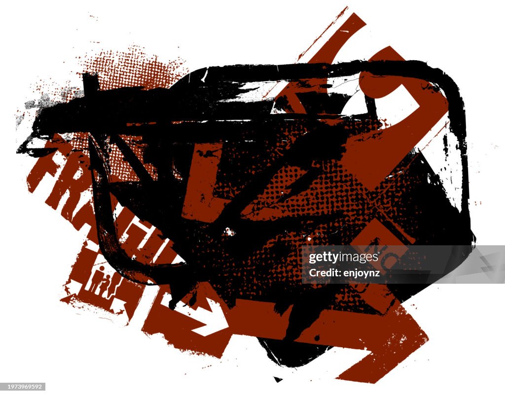 Grungy Sign Weathered Grunge Textures And Design Elements High-Res Vector Graphic ...
