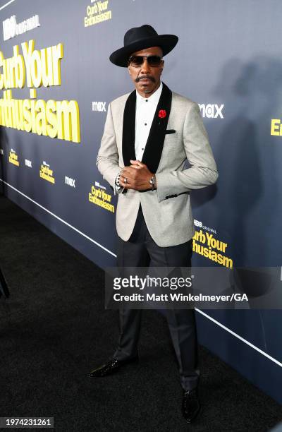 Smoove attends the season 12 premiere of HBO's "Curb Your Enthusiasm" at Directors Guild Of America on January 30, 2024 in Los Angeles, California.