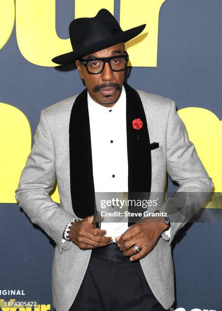 Smoove arrives at the Los Angeles Premiere Of HBO's "Curb Your Enthusiasm" Season 12 at Directors Guild Of America on January 30, 2024 in Los...