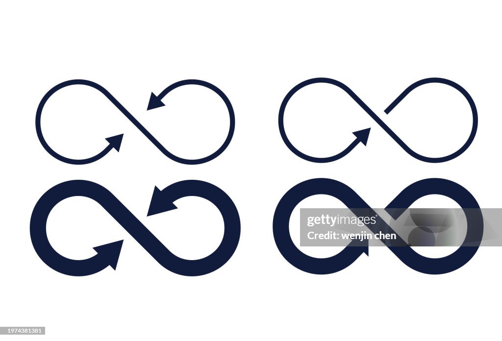 Infinite loop icon