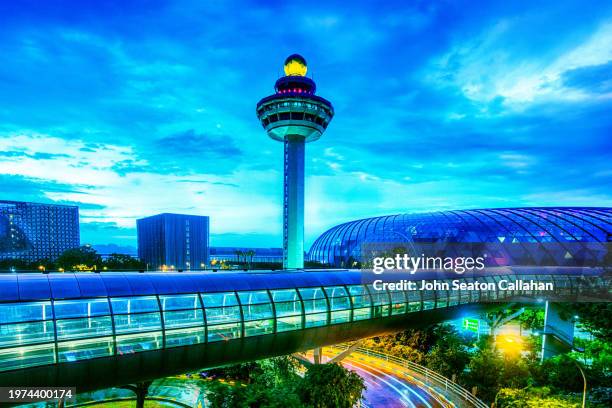 singapore, changi airport - changi airport stock pictures, royalty-free photos & images