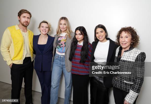 Ryan Gosling, Kate McKinnon, Margot Robbie, Ariana Greenblatt, America Ferrera and Rhea Perlman seen at Warner Bros.' "Barbie" Los Angeles Special...
