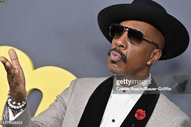 Smoove attends the Los Angeles Premiere of HBO's "Curb Your Enthusiasm" Season 12 at Directors Guild Of America on January 30, 2024 in Los Angeles,...