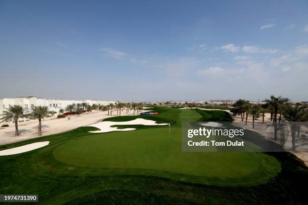 General view of the 9th hole prior to the Ras Al Khaimah Championship at Royal Golf Club on January 31, 2024 in Bahrain, Bahrain.