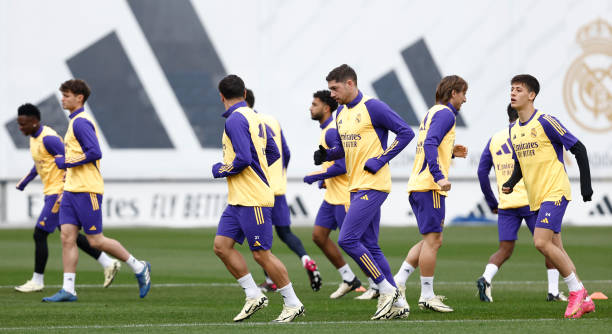 ESP: Real Madrid Training Session