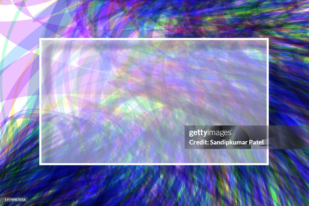 Abstract Frame Border Background