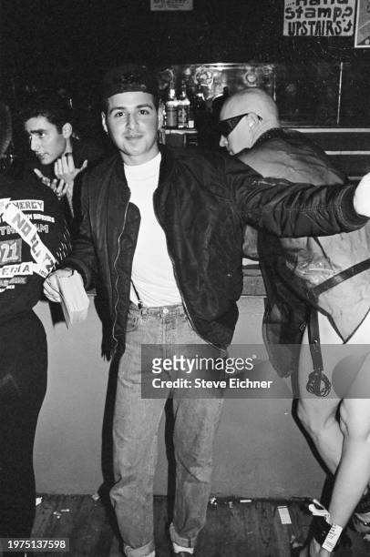 Keoki at the Love Machine nightclub, New York, New York, April 3, 1990.