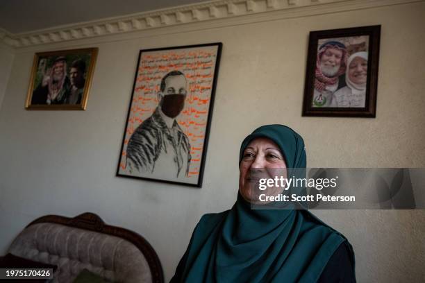 Suhair al-Barghouti, known as Um Asif and wife of the late Omar al-Barghouti, a leader of the Palestinian militant group Hamas in the West Bank until...