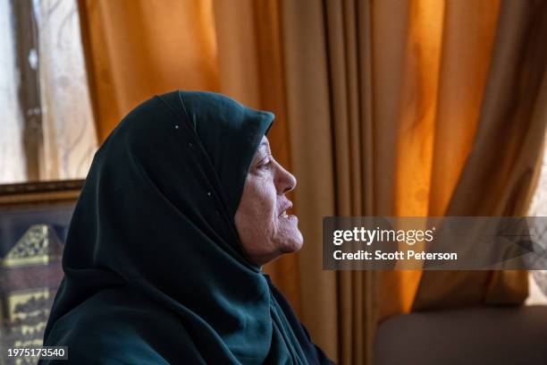 Suhair al-Barghouti, known as Um Asif and wife of the late Omar al-Barghouti, a leader of the Palestinian militant group Hamas in the West Bank until...